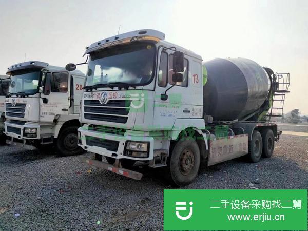 安徽出售二手德龍大12方攪拌車，中聯重科上裝，手續齊全包提檔過戶