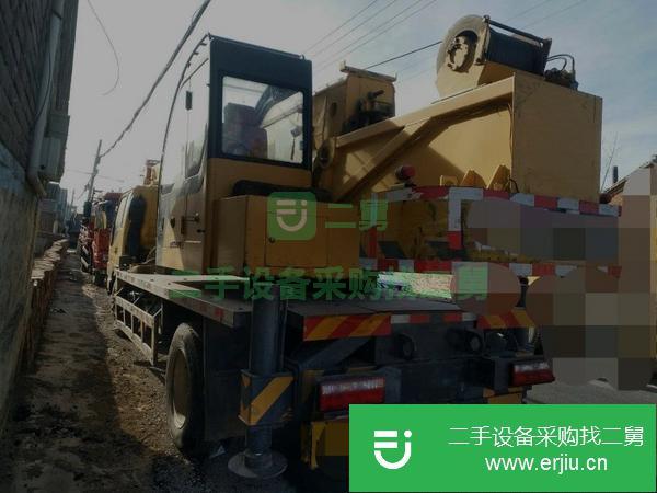 天津出售二手柳工8噸4節臂吊車