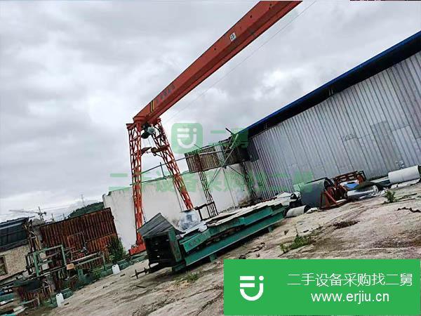 山東出售二手10噸門式龍門吊