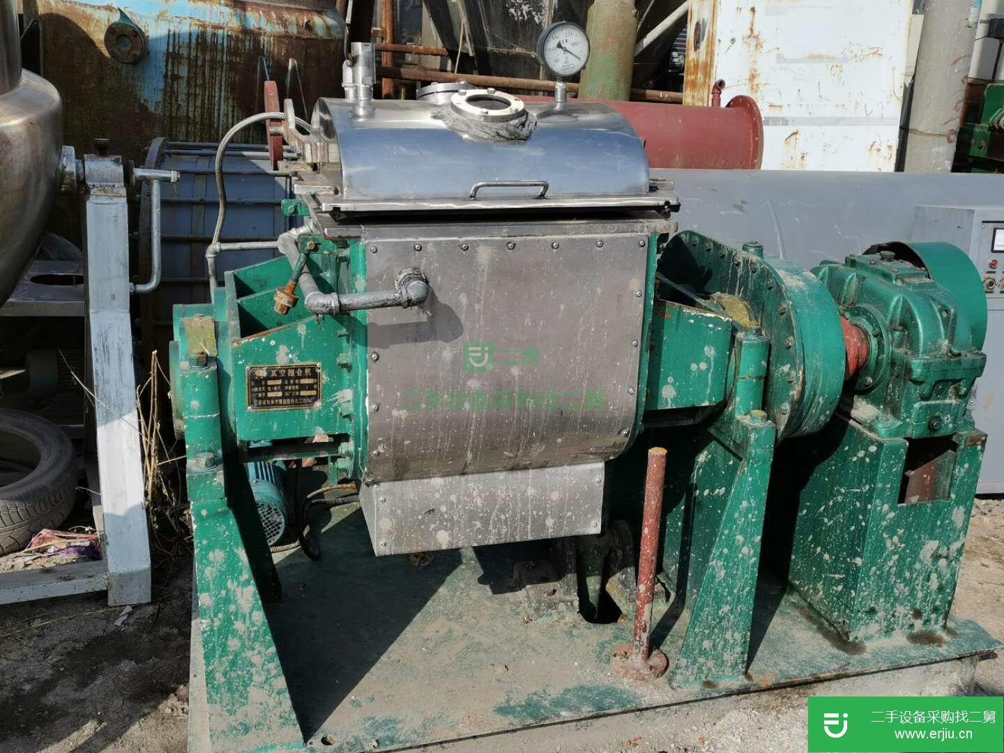 山東出售二手真空捏合機(jī)500L