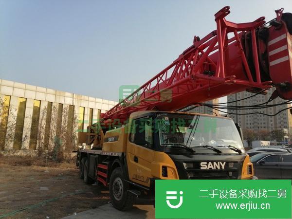 山東出售二手18年10月份的國五250T汽車吊