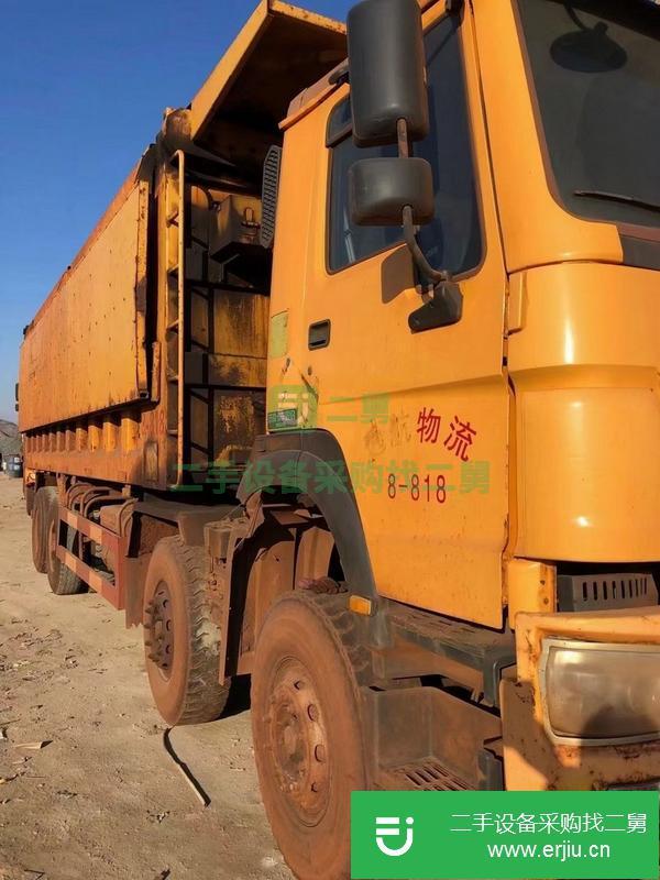 浙江出售二手無手續豪沃前四后八自卸車