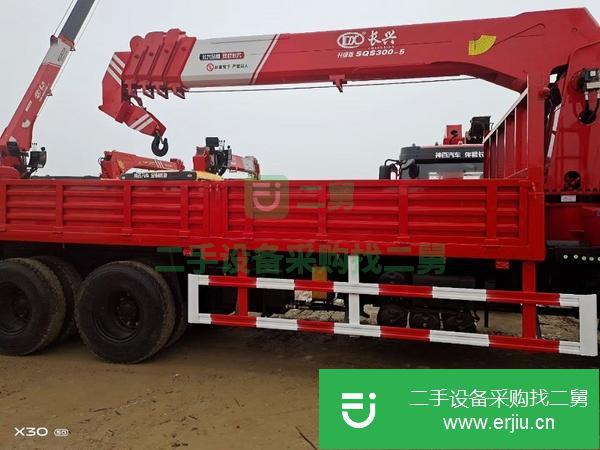 浙江出售二手東風華神F5后八輪隨車吊