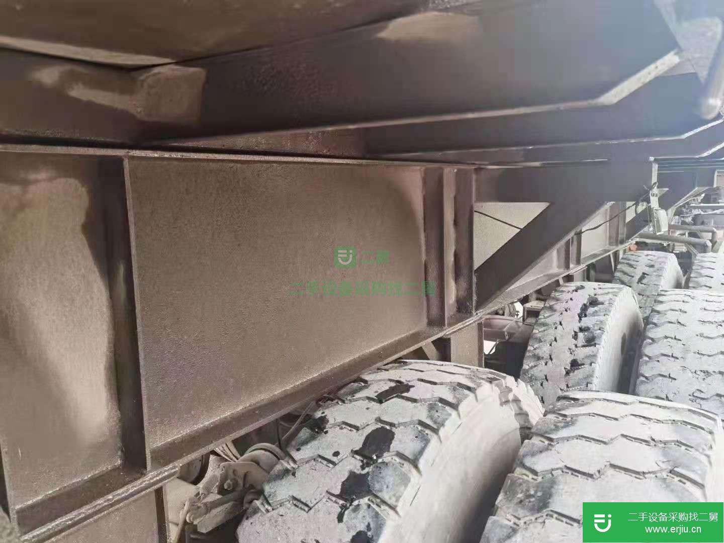 山東出售二手11*1.5米高側(cè)翻掛車(chē)