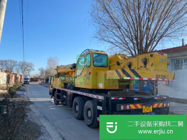 天津出售二手25k-11吊車手續(xù)齊全車況完美