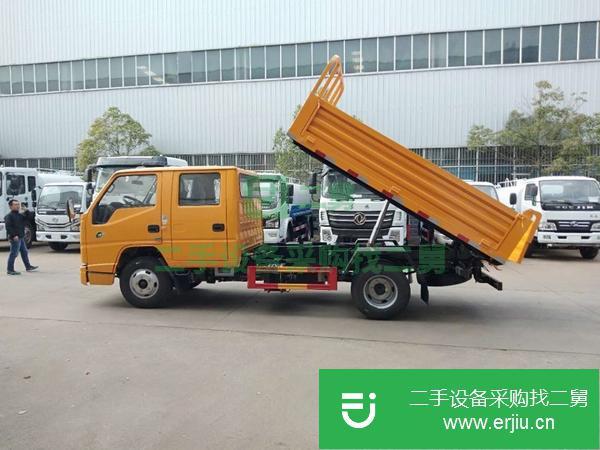 天津出售二手國六雙排座自卸車