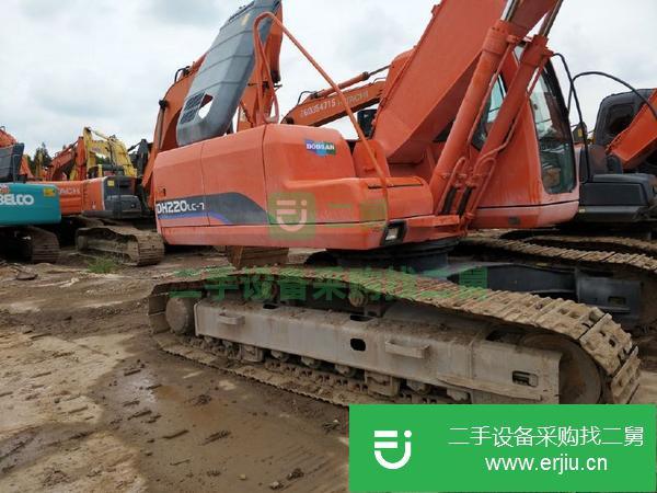 江蘇出售二手斗山220-7挖掘機