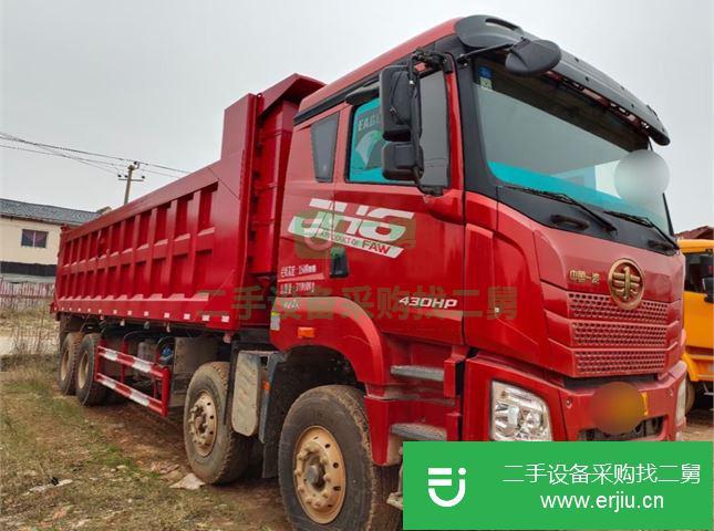 江西出售二手青島解放JH6460馬力自卸車