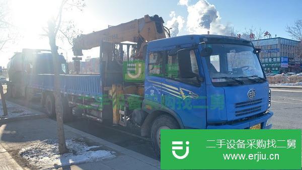 黑龍江出售二手12噸隨車(chē)吊