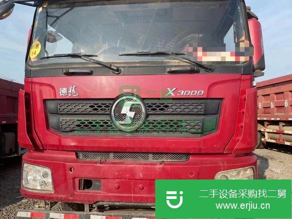 福建出售二手國五8米2德龍X3000自卸車 375馬力