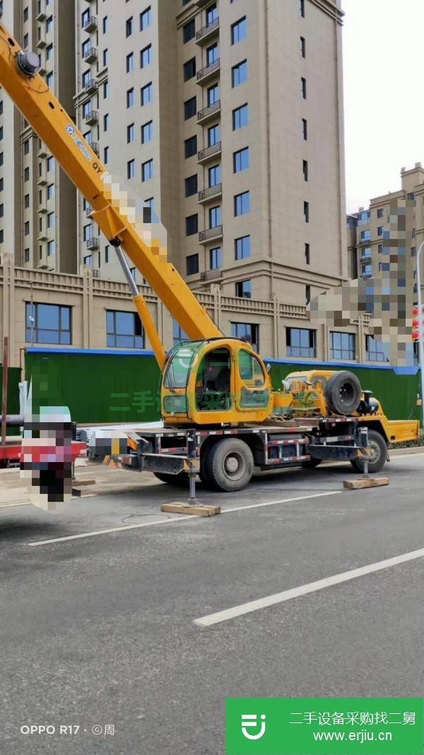 河北出售二手國四四節徐工12噸吊車車況精品