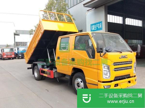 天津出售二手國六雙排座自卸車