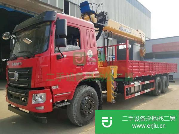 廣東出售二手東風華神F5后八輪國五隨車吊