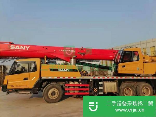 河北出售二手18年10月250T汽車吊，手續齊全