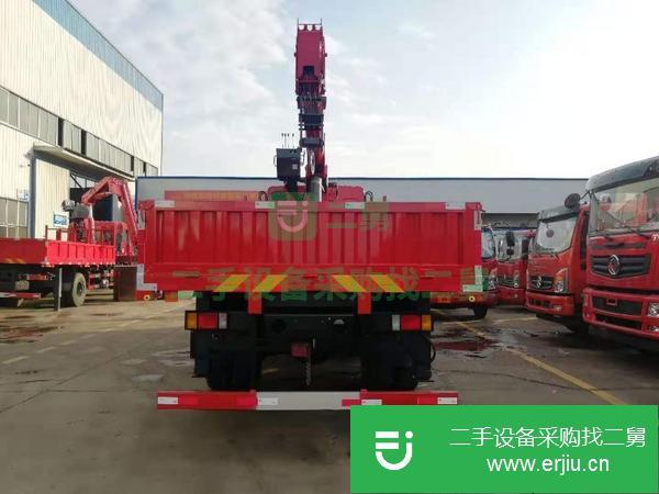 四川出售二手國六柳汽8噸隨車吊