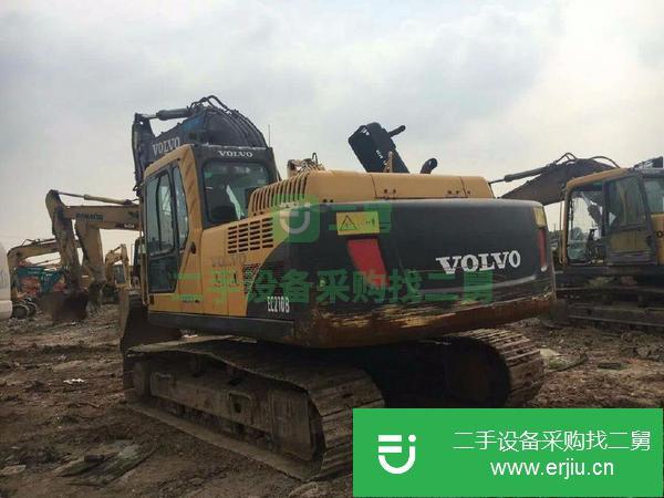 江蘇出售二手沃爾沃210挖掘機手續全