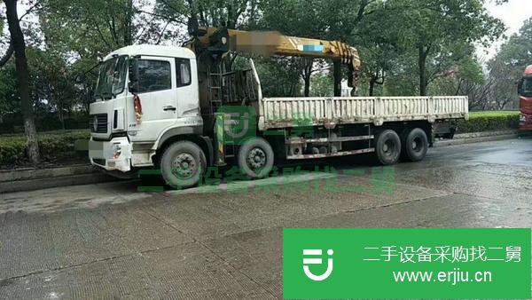 湖北出售二手前四后八隨車吊上裝三一14噸吊機