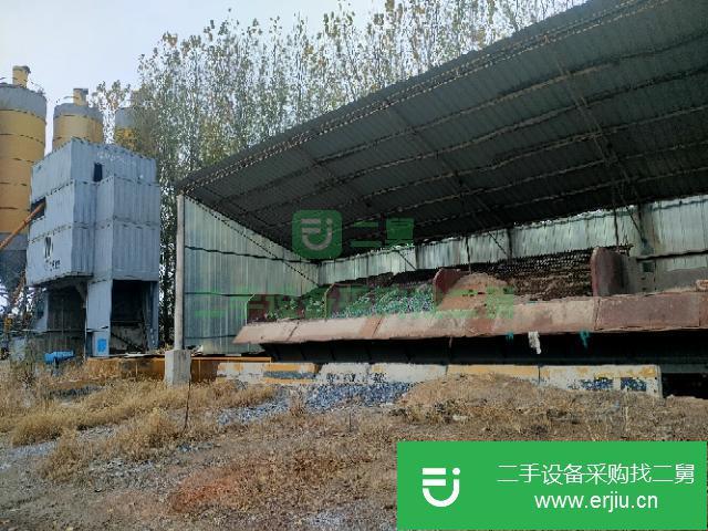 上海出售二手方圓120提斗混凝土攪拌站
