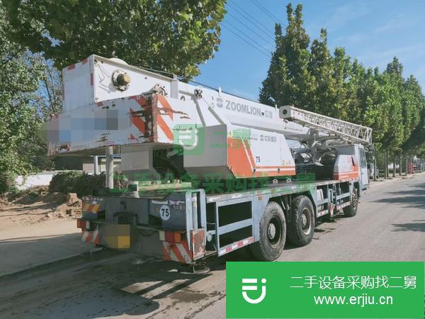 江西出售二手中聯25噸五節臂吊車原車原版