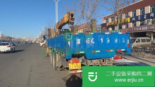 黑龍江出售二手12噸隨車(chē)吊