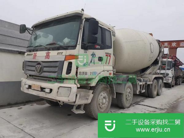 湖北出售二手歐曼大18拉20方攪拌車