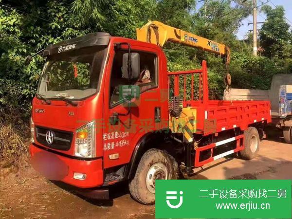 四川出售二手大運藍牌隨車吊