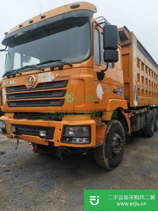河北出售二手陜汽德龍F3000后八輪自卸車