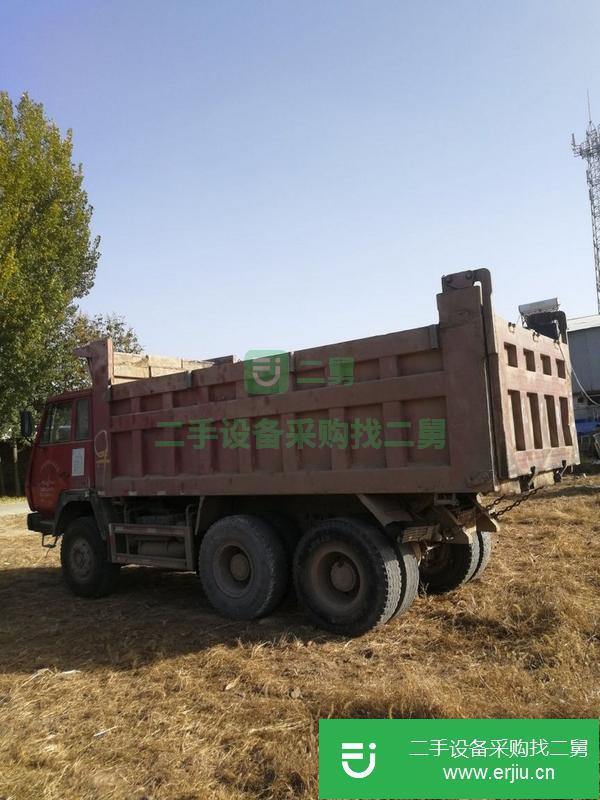山東出售二手陜汽奧龍后八輪自卸車(chē)