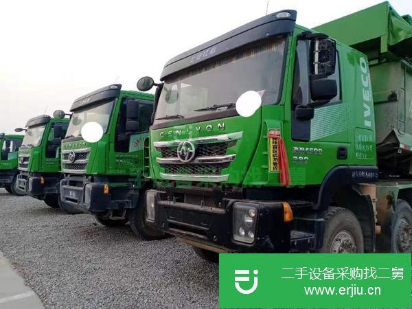 山東出售二手18年紅巖杰獅自卸車國五，7.8米，390馬力