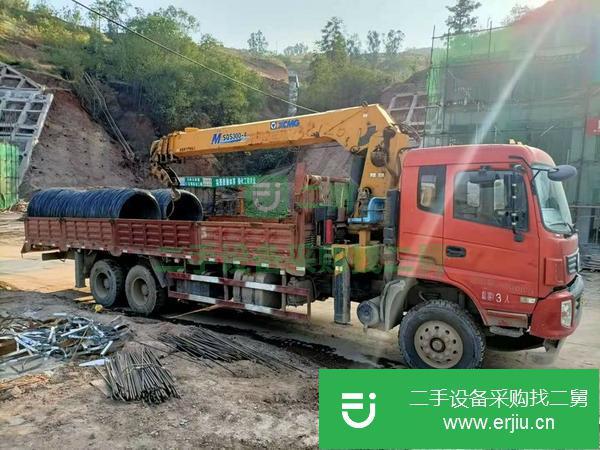 湖北出售二手徐工12噸隨車吊
