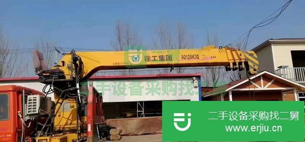 山東出售二手精品徐工12噸隨車吊康機(jī)210馬力