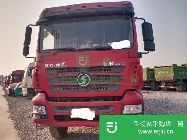 山東出售二手18年德龍自卸車國五8.6米375馬力
