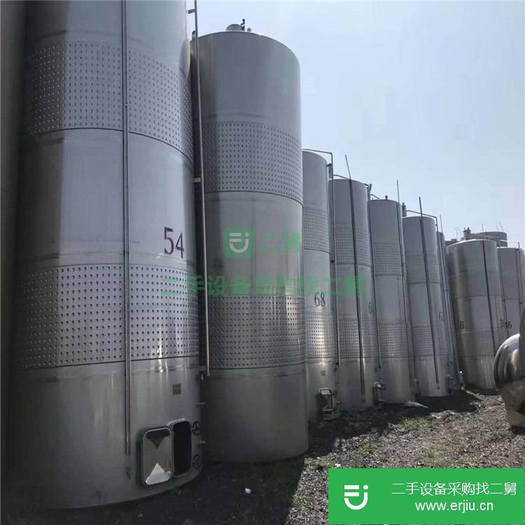 山東出售二手不銹鋼儲罐