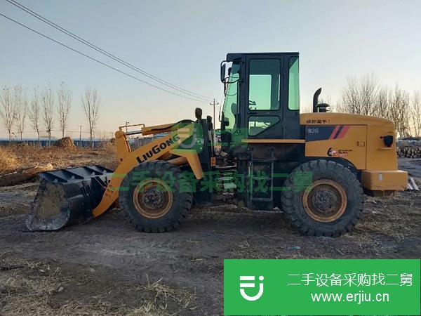 陜西出售二手龍工855N裝載機