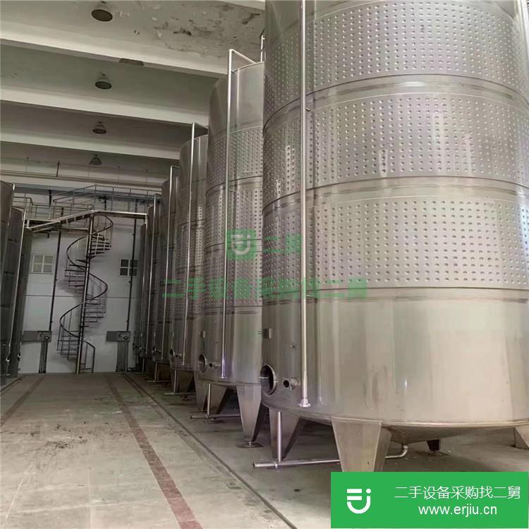 山東出售二手立式不銹鋼儲罐