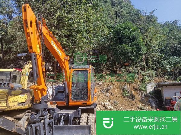 廣西出售二手輪式抓木機(jī)