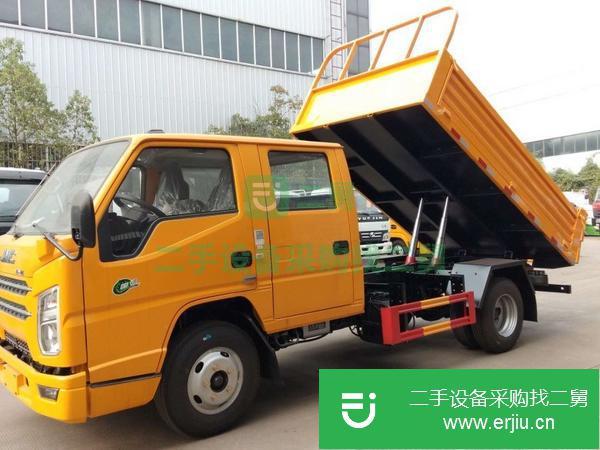 天津出售二手國六雙排座自卸車