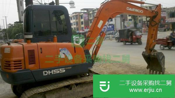 湖南出售二手大宇55挖掘機