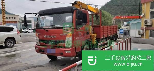 湖南出售二手錫柴115馬力隨車吊