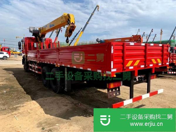山西出售二手東風后八輪14噸隨車吊