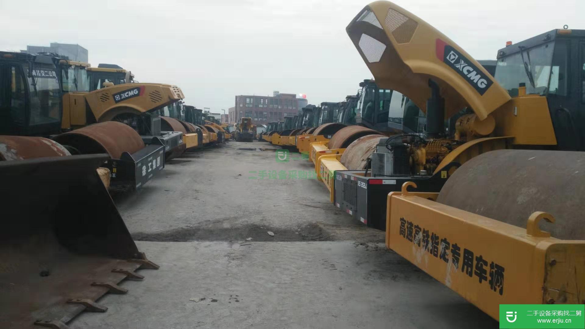 上海出售二手徐工XS263J/14噸壓路機