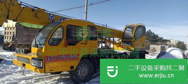 內蒙古出售二手12噸吊車手續(xù)齊全協(xié)議過戶
