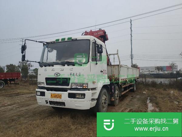 北京出售二手18噸折疊臂280馬力隨車吊