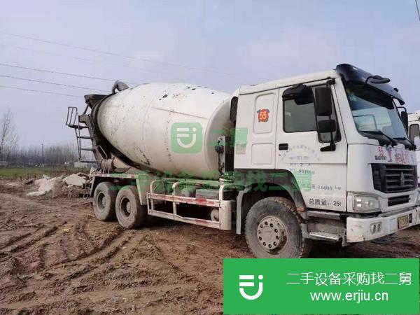 廣東出售二手豪沃國三大14方攪拌車精品車況