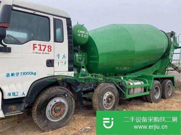 江蘇出售二手17年豪沃輕量化攪拌車15方