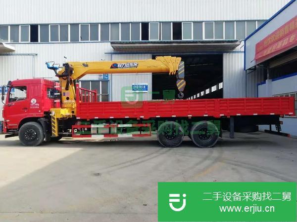 廣東出售二手東風華神F5后八輪國五隨車吊