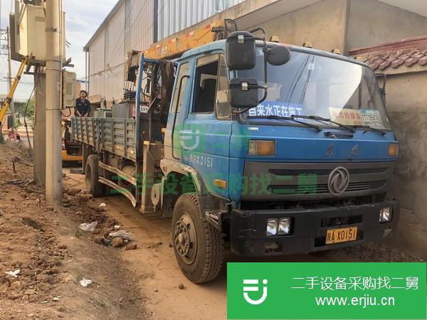 陜西出售二手隨車吊車況好