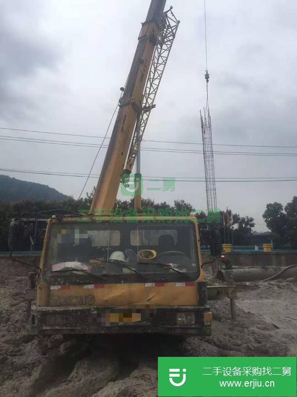 浙江出售二手徐工20G吊車包提檔可協(xié)議過戶