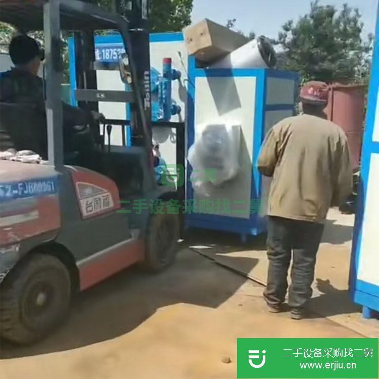 山東出售二手生物質熱水鍋爐