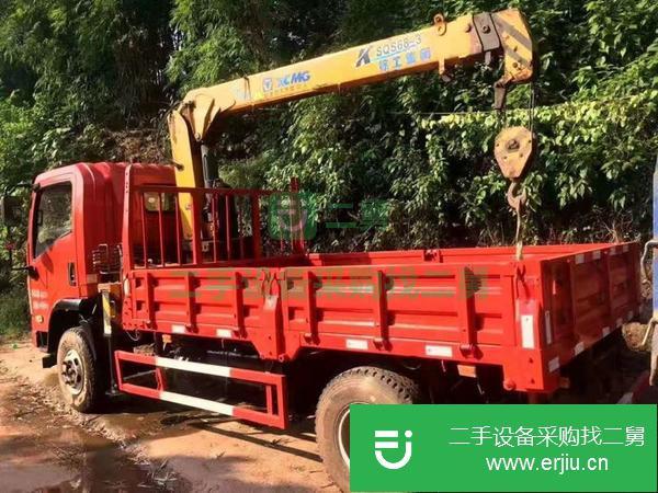 四川出售二手大運藍牌隨車吊